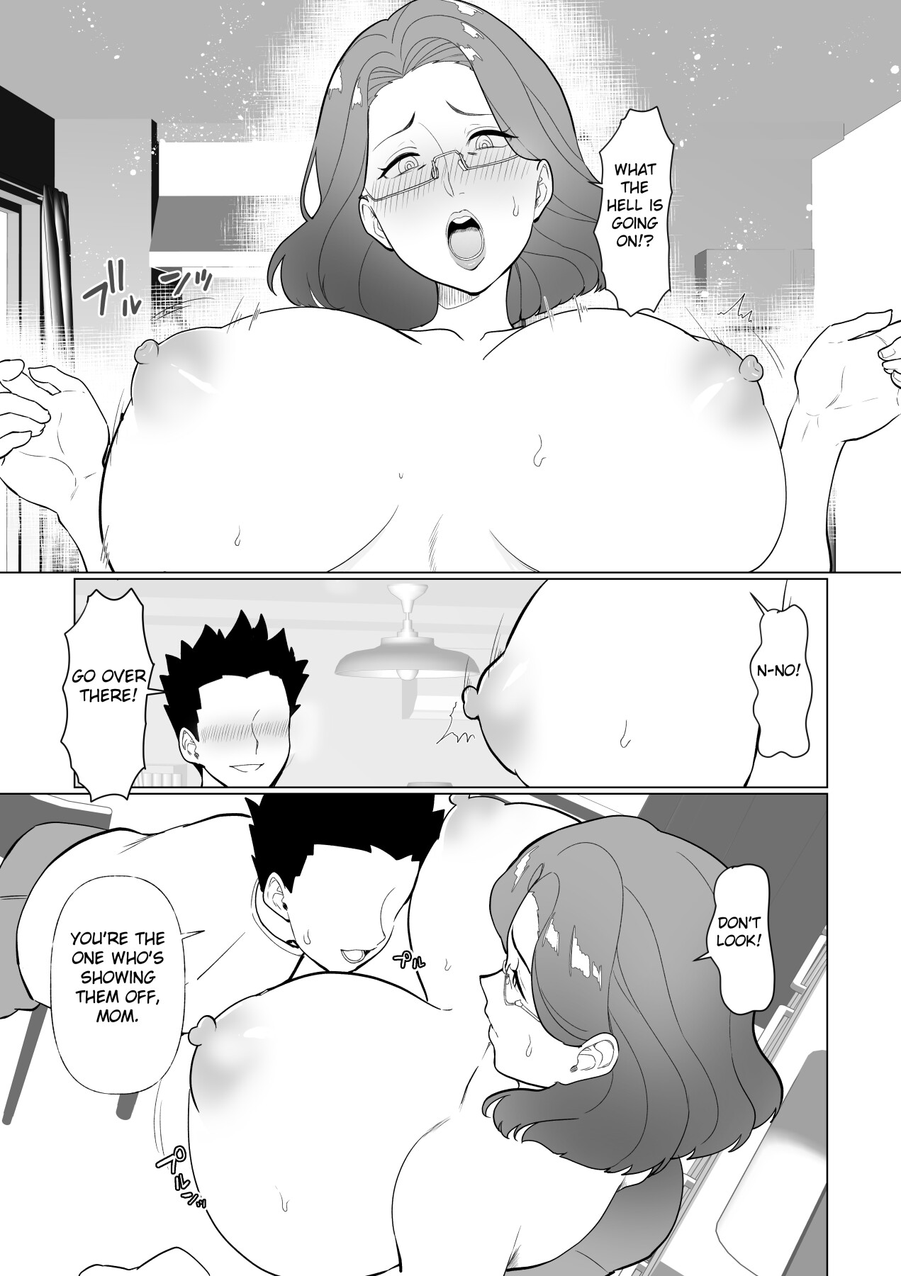 Hentai Manga Comic-Hypnotic mom and naughty son!-Read-15